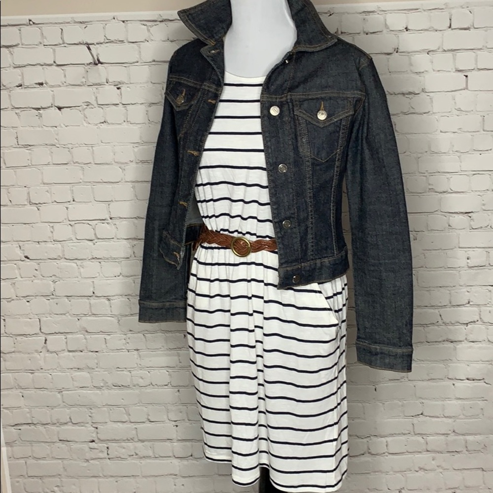 H&M striped pocket dress 💗☀️
